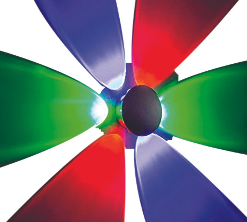 4-ways LED RGB Lights