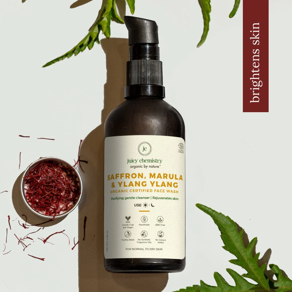 Saffron, Marula And Ylang Ylang Face Wash