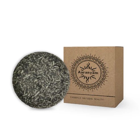 Detoxing Charcoal Shampoo Bar for Men-Women Castor oil & Tea tree essential oil Shampoo Bar for extra oily Hair, 100% Biodegradable - 100g…
