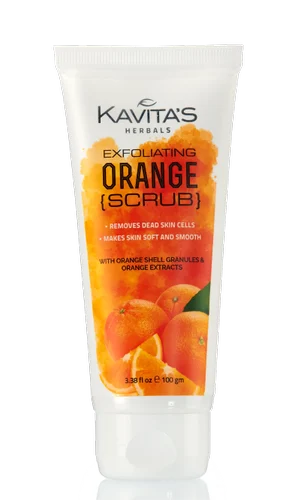 Orange Face Scrubs